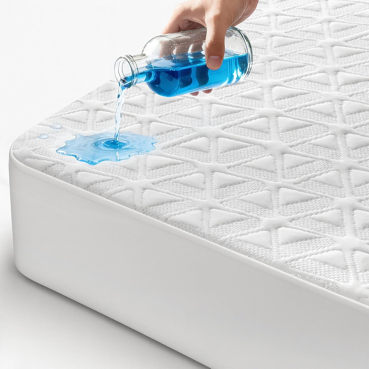 AVIKEN Waterproof Mattress Protector Full Size, Soft Breatha deal at Amazon