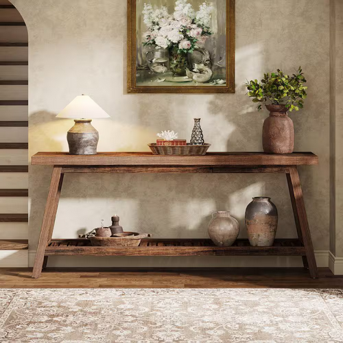 Turrella Rustic Wood Console Table Only $116 (Reg. $169.99) at Home