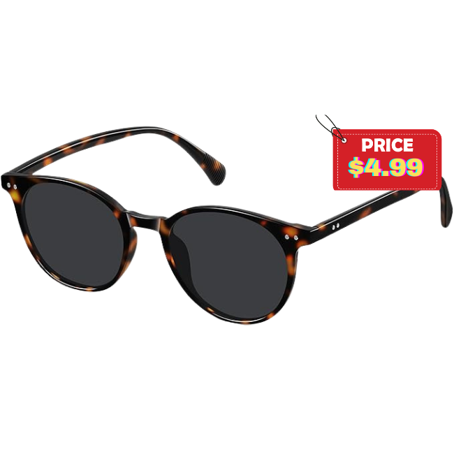 Round Sunglasses Deal: Save 50%