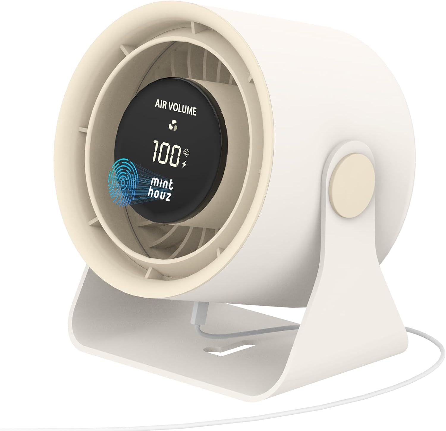 Minthouz Desk Fan – Touch Control LED Display Only $40 at Amazon