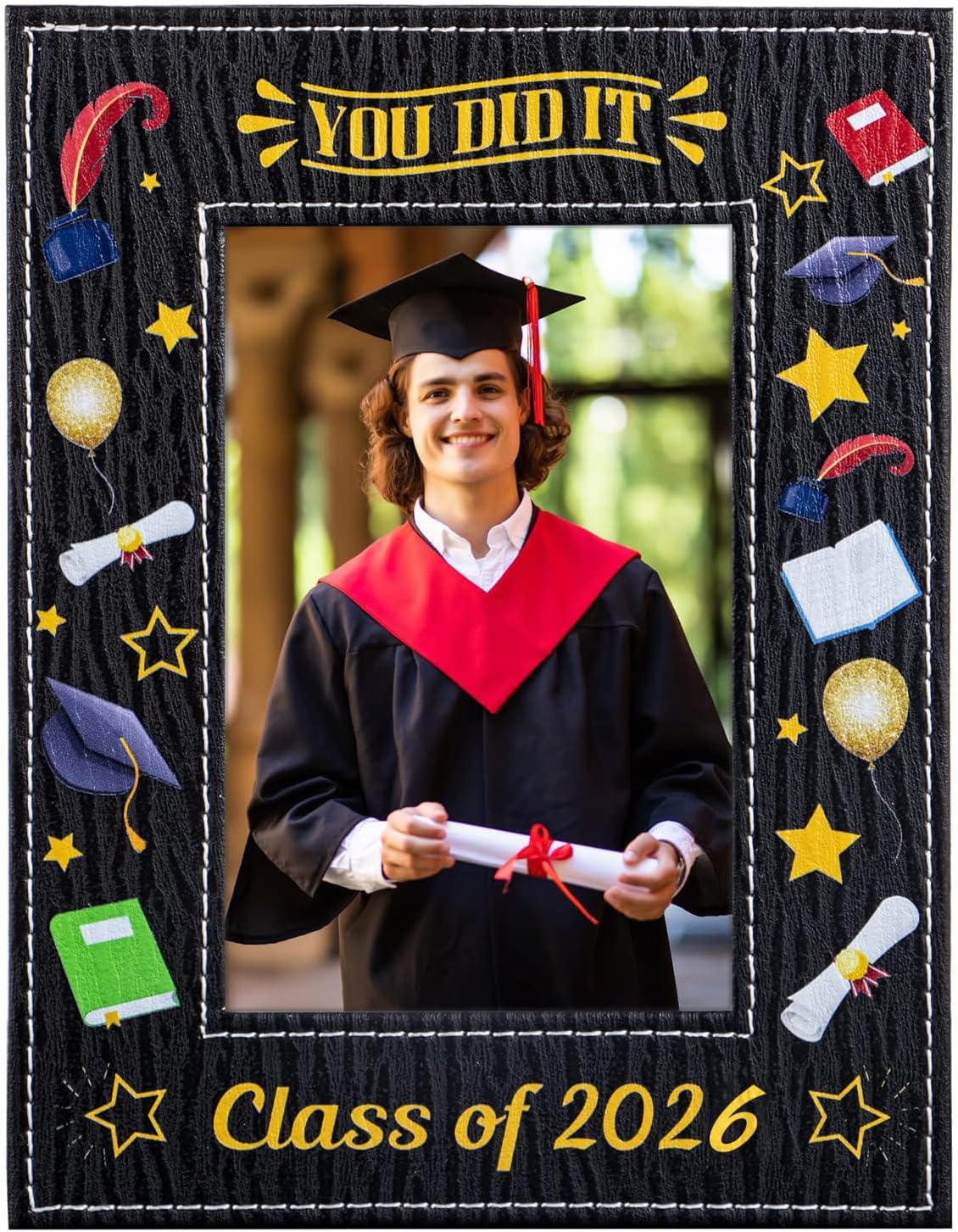 PETCEE Class of 2026 Graduation Photo Frame - Graduation Pic deal at Amazon