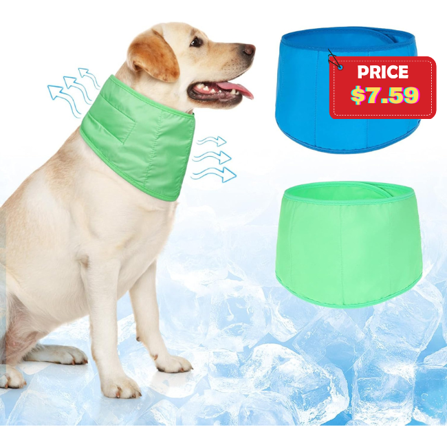 Dog Cooling Bandana Deal: Save with Promo Code ERT2MBX4