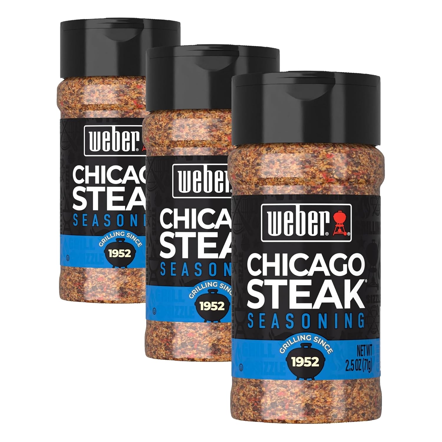 Weber Chicago Steak Seasoning 3-Pack Only $5.41 (Reg. $10.71) at