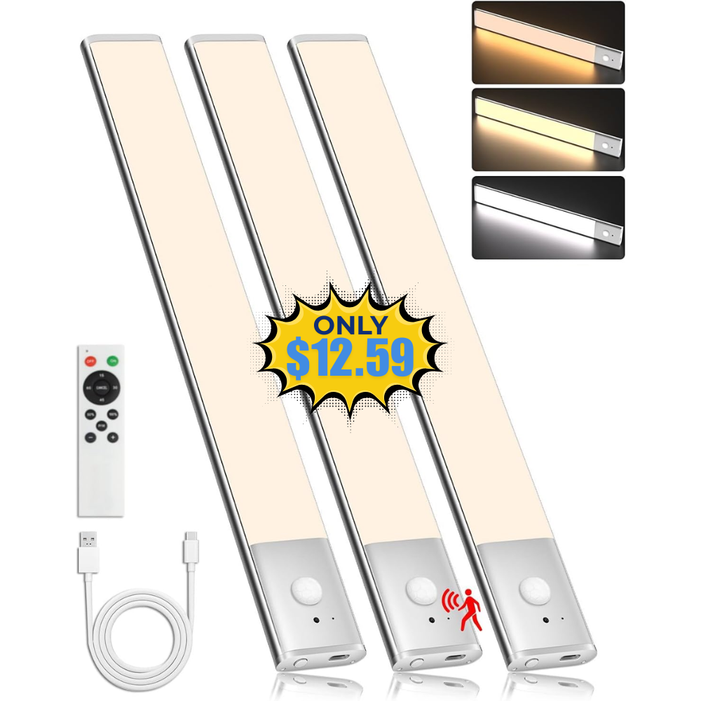 Under Cabinet Lighting Wireless Deal: Save 33%