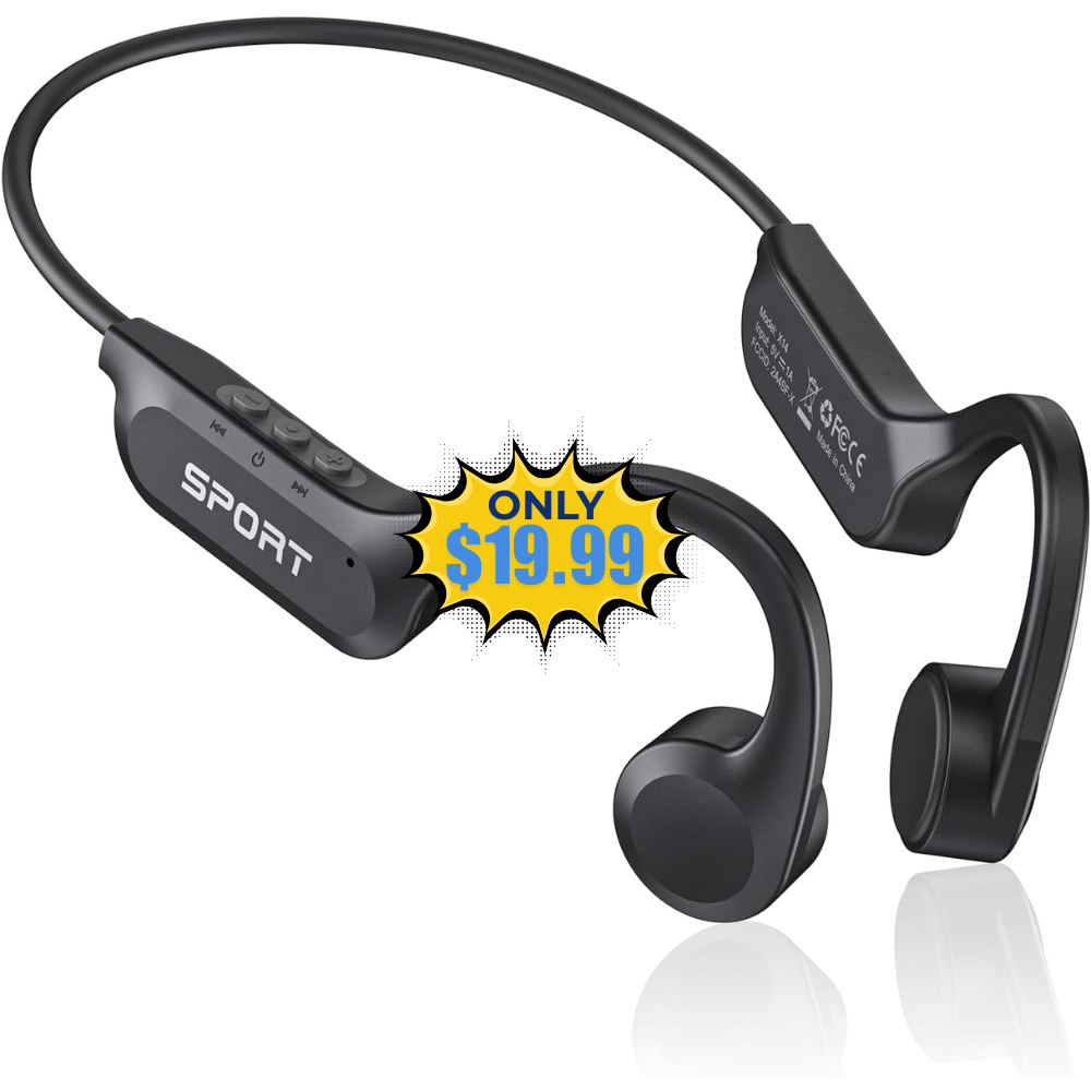 CXK Bone Conduction Headphones Bluetooth Deal: Save 13%