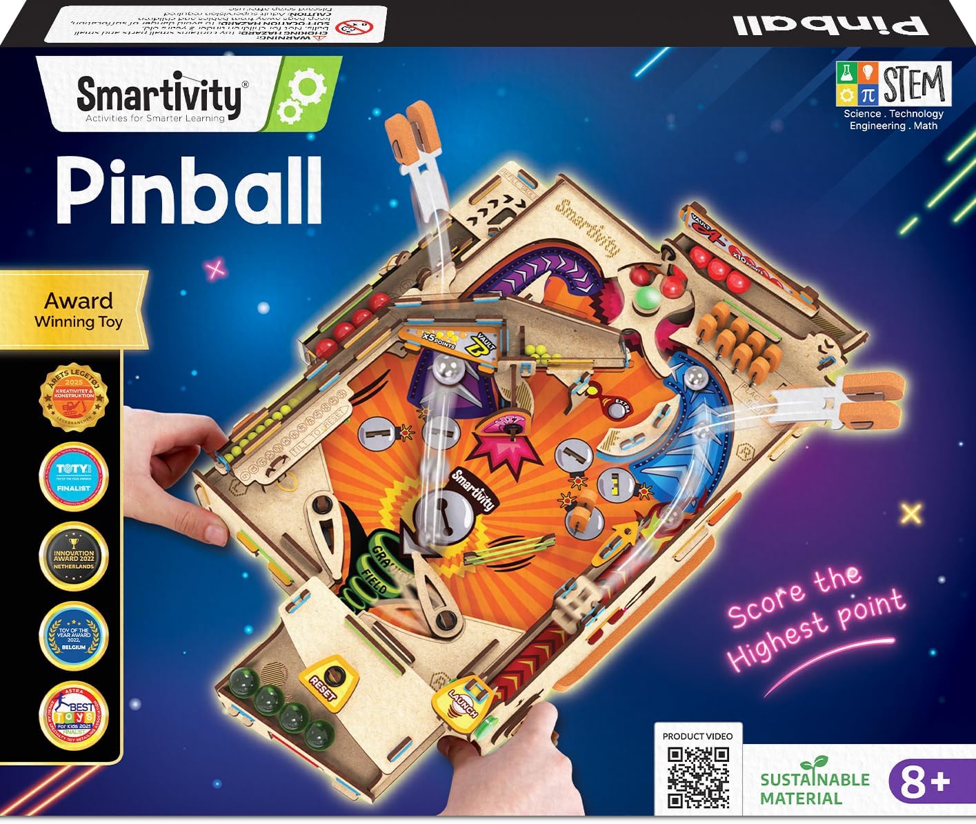 Smartivity DIY Pinball Machine Only $27.99 (Reg. $34.99) at Amazon