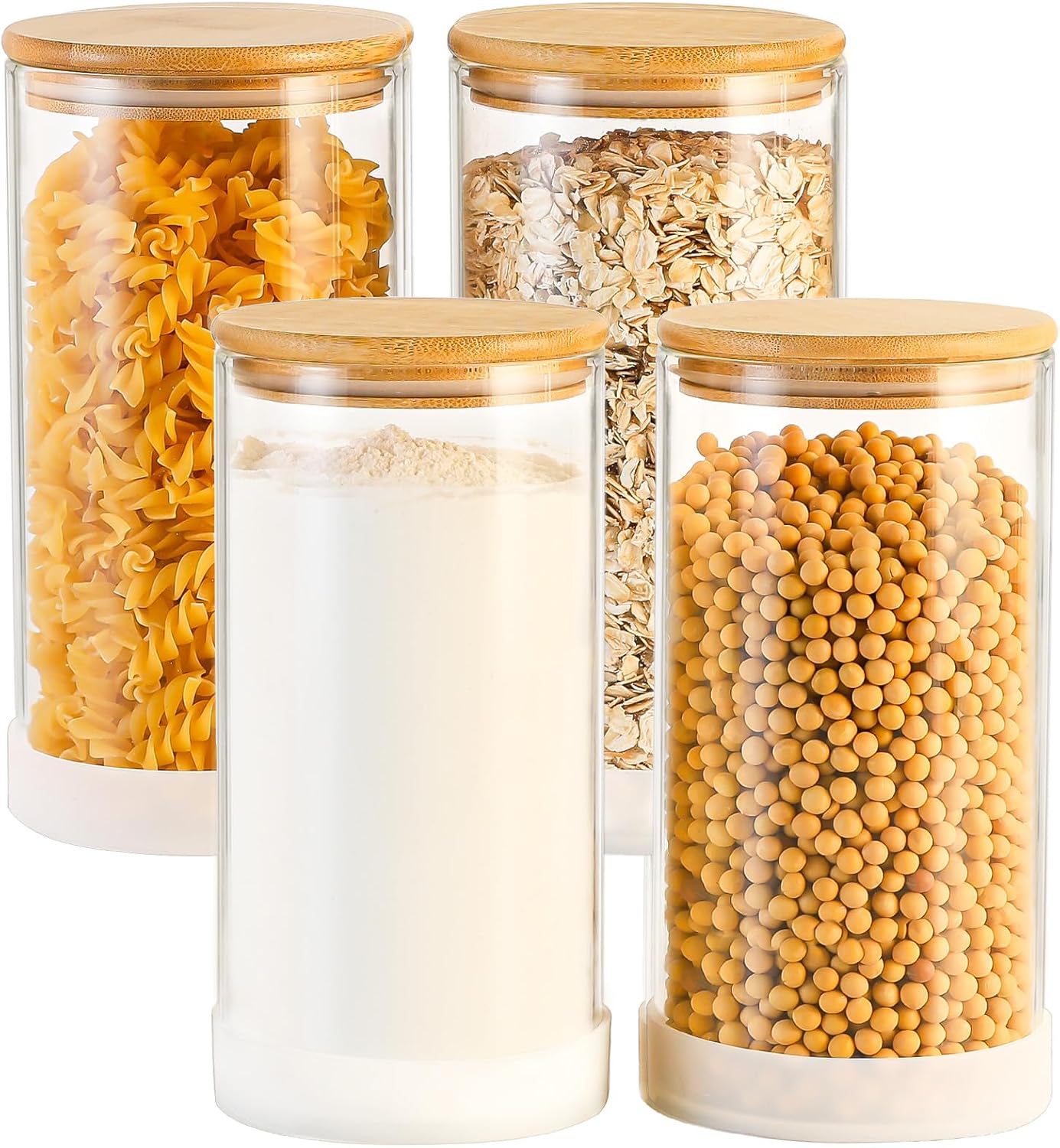 TBWIND 53oz Glass Jars Only $18 (Reg. $36) at Amazon