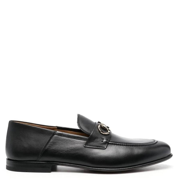 Ferragamo Gancini Ornament Calfskin Mule Loafers Deal at ShopSimon: Save $455.08