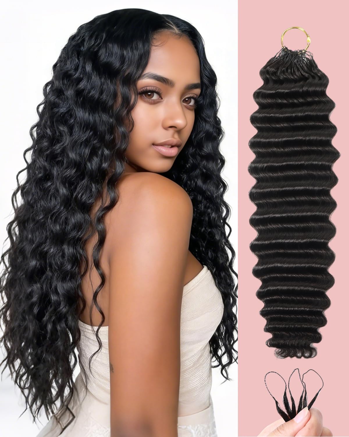 Human Crochet Hair for Black Only $49.98 (Reg. $84.99) at Amazon