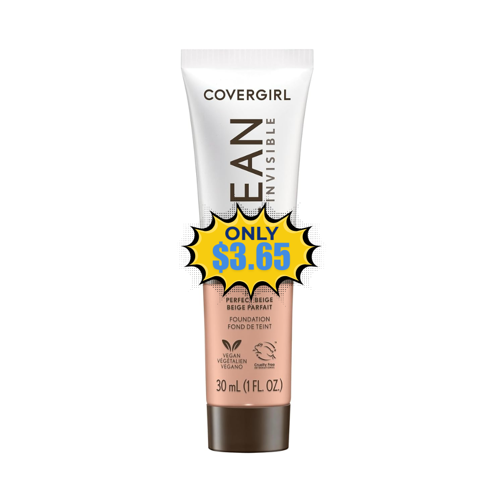 COVERGIRL Invisible Foundation Makeup Deal: Save 28%