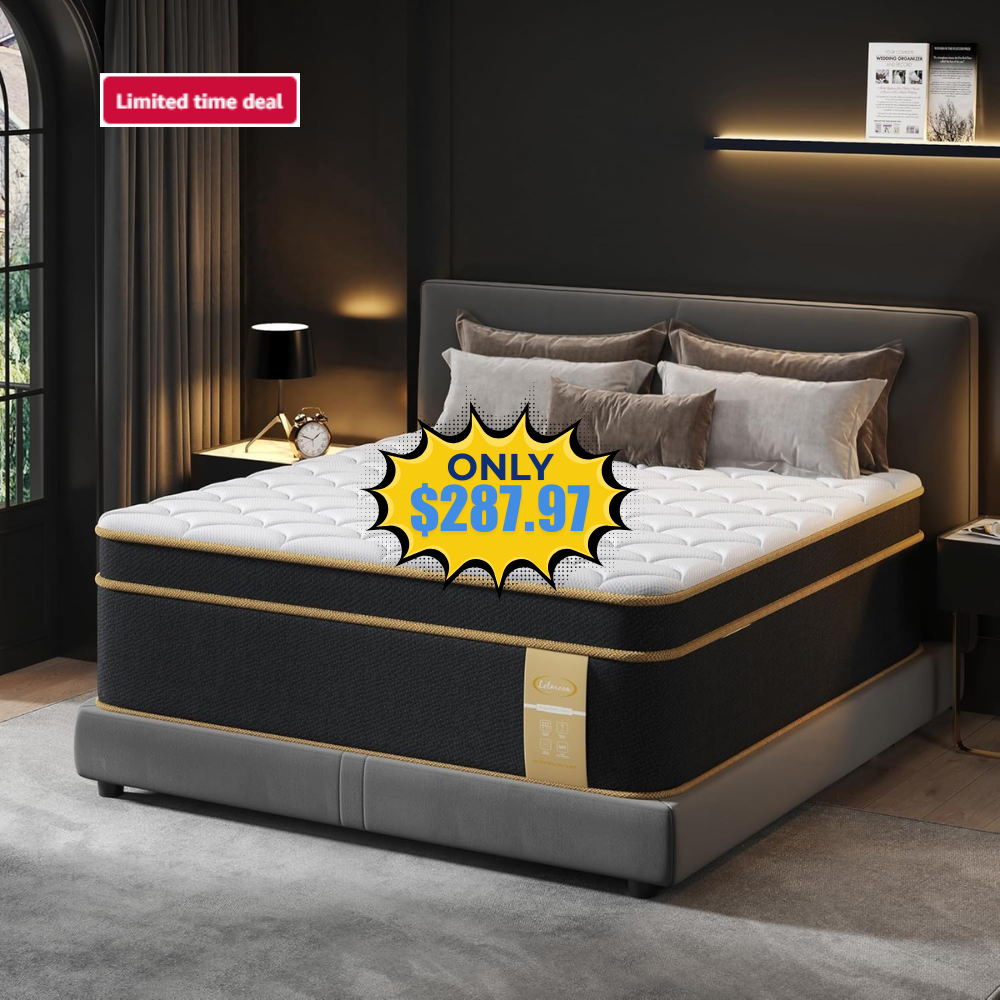 12 Inch Gel Memory Foam King Mattress Sale: Save 42%