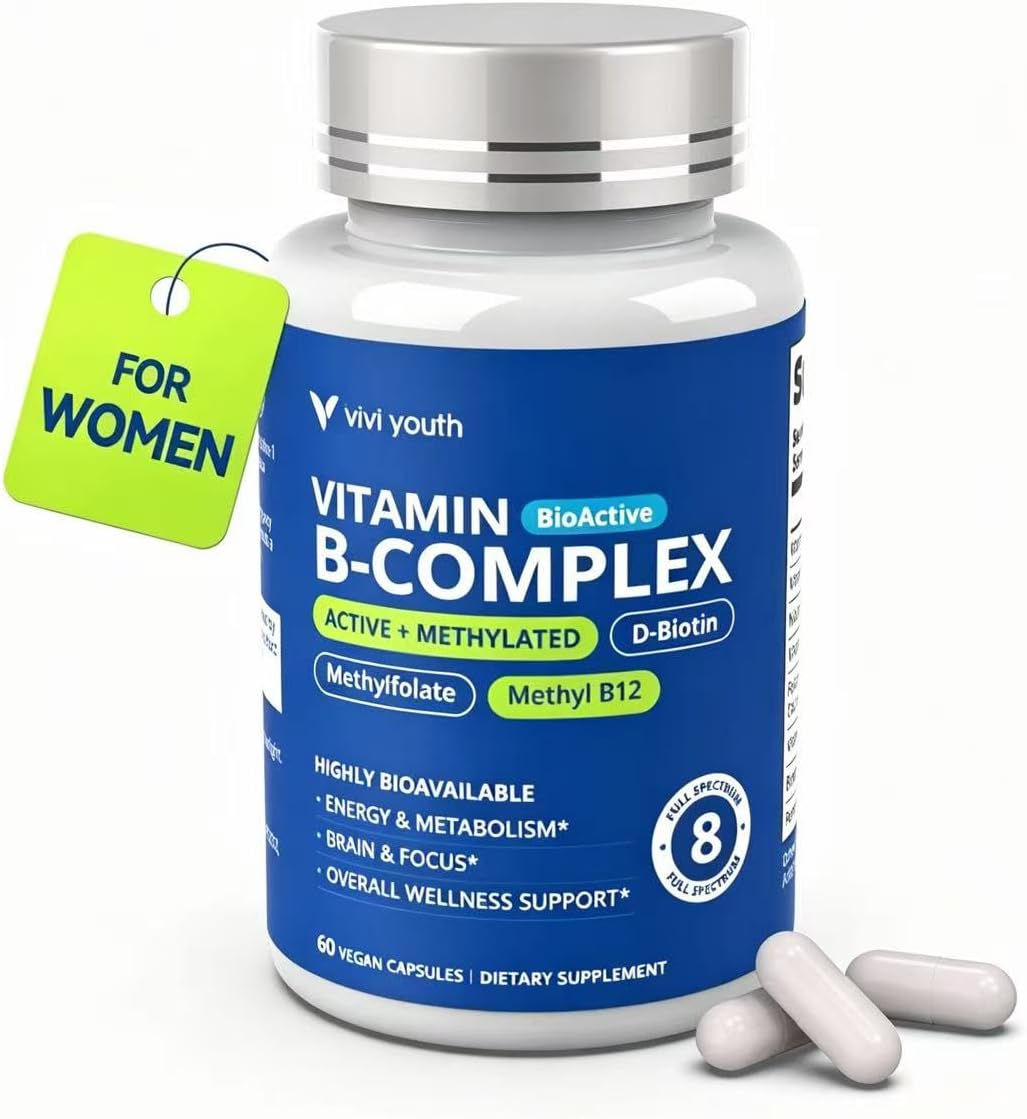 VIVI Youth B Complex Vitamins for Women – NSF Only $26.66 at Amazon