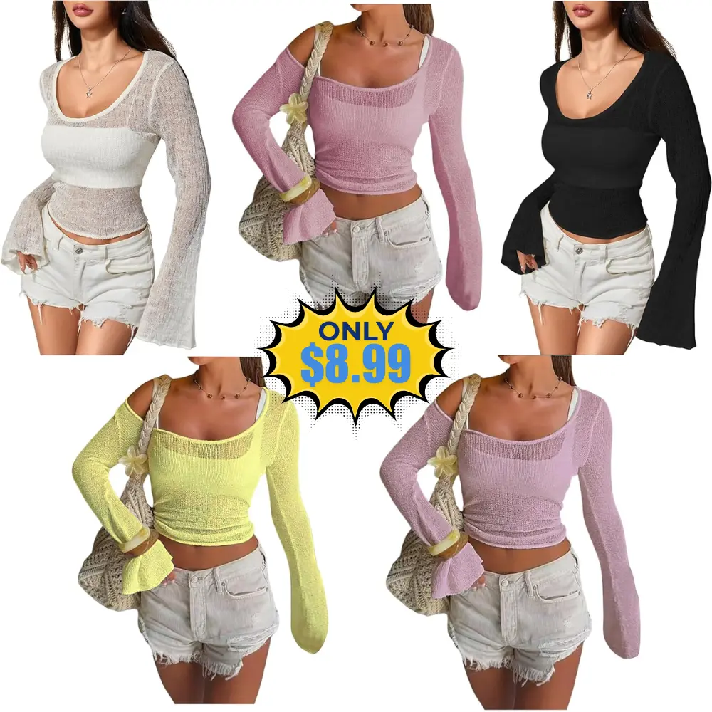 MakeMeChic Women’s Mesh Beach Coverup Deal: Save 36%