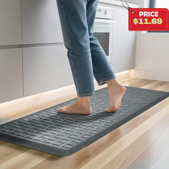 Waterproof Kitchen Mats Sale: Save 50%
