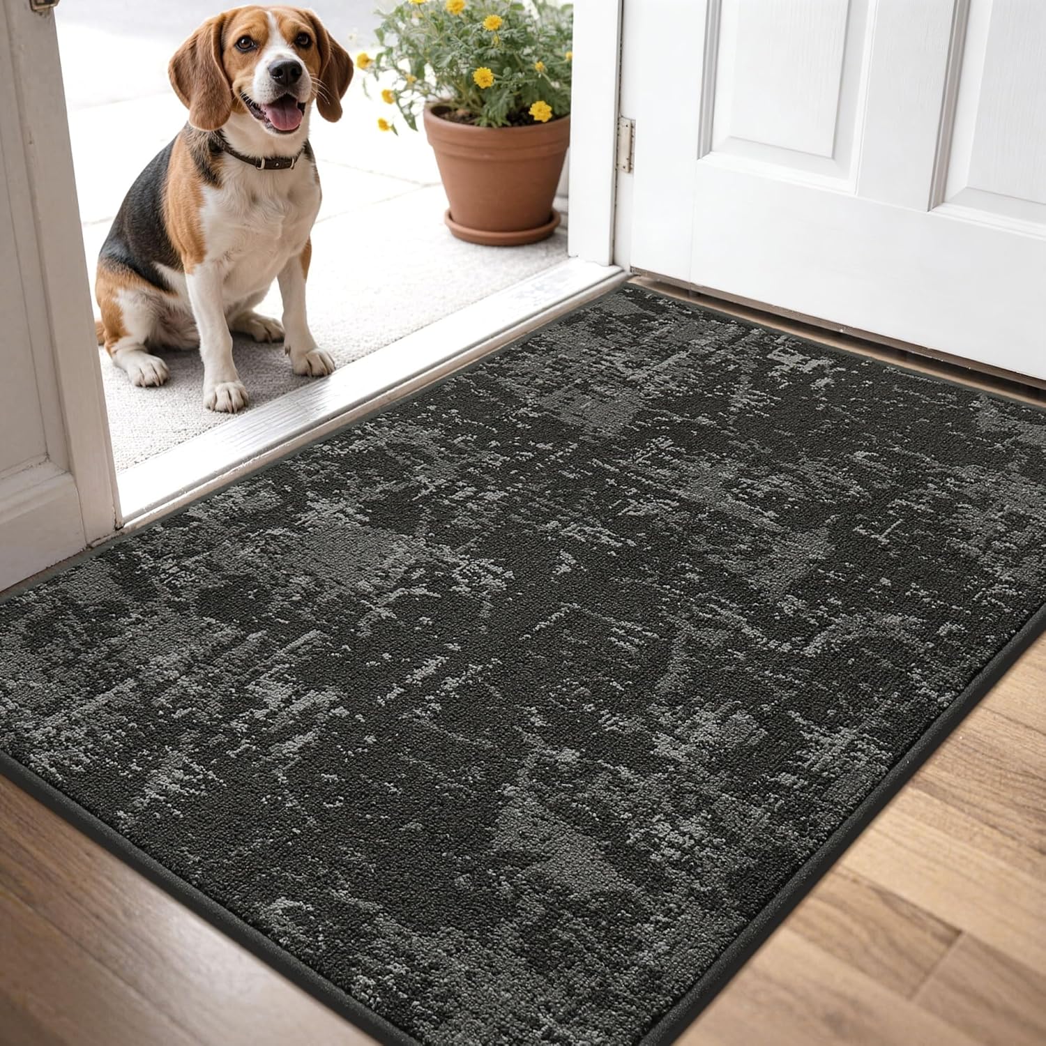 BEQHAUSE Dirt Trapper Door Mat 32x48 on Amazon
