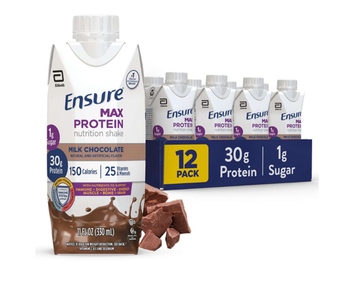 Ensure Max Protein Shakes 12-Pack Deal at Walmart: Free Shipping