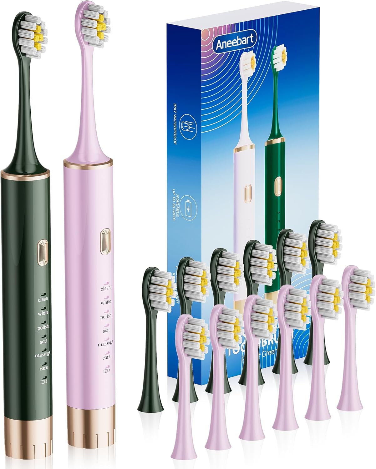 Electric Toothbrush 2-Pack for Only $19.98 at Amazon