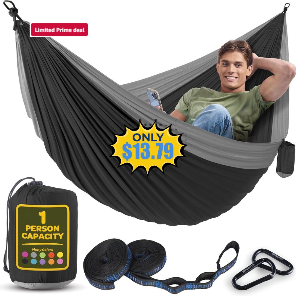 Durable Hammock 400 lb Capacity Deal: Save 66%