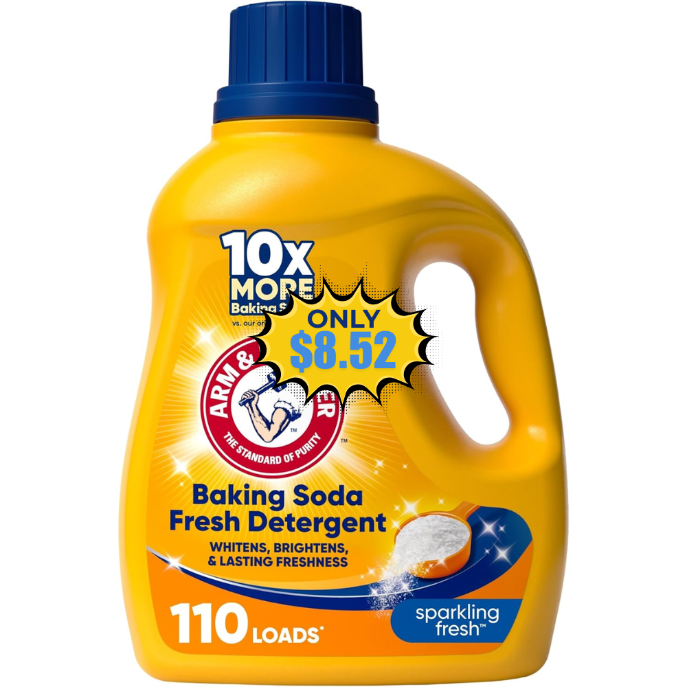 ARM & HAMMER Liquid Laundry Detergent Deal: Save 40%