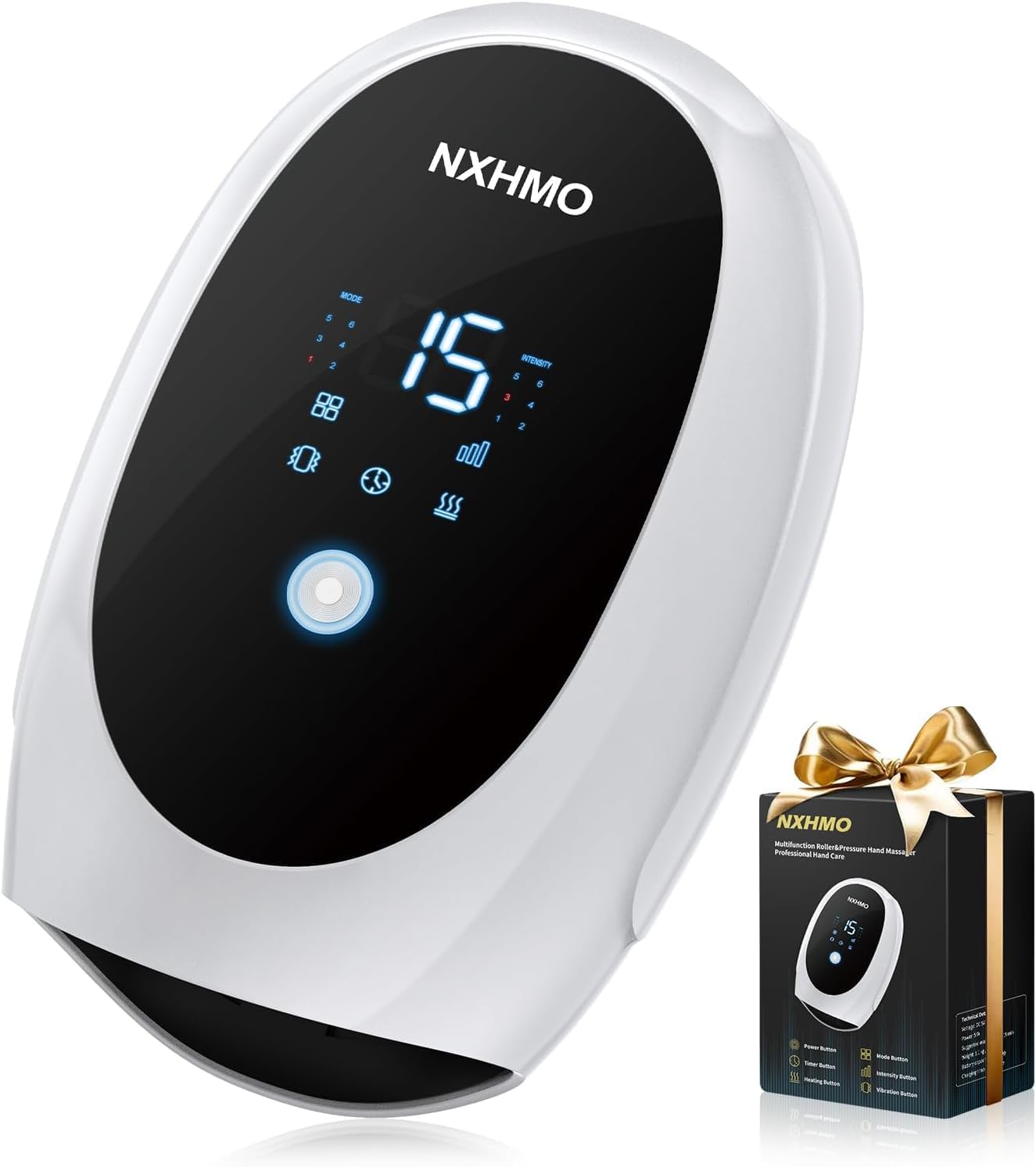NXHMO Hand Massager with Heat and Compression on Amazon sale