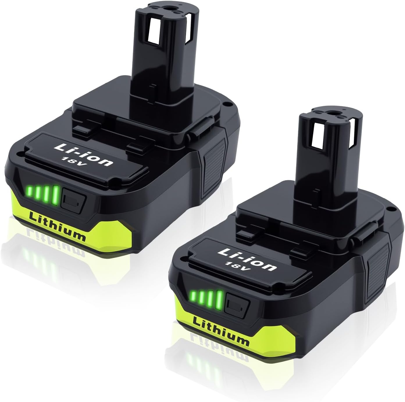 Ultraxxis 2 Packs 3.0Ah High Capacity Replacement for Ryobi deal at Amazon