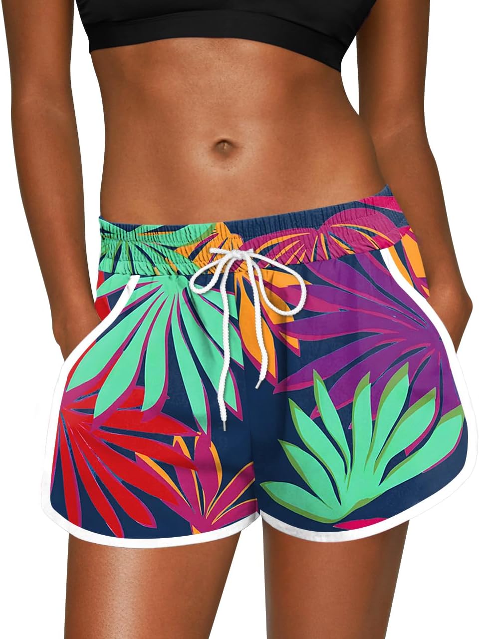 For G and PL Women's Summer Quick Dry Drawstring Boardshorts deal at Amazon