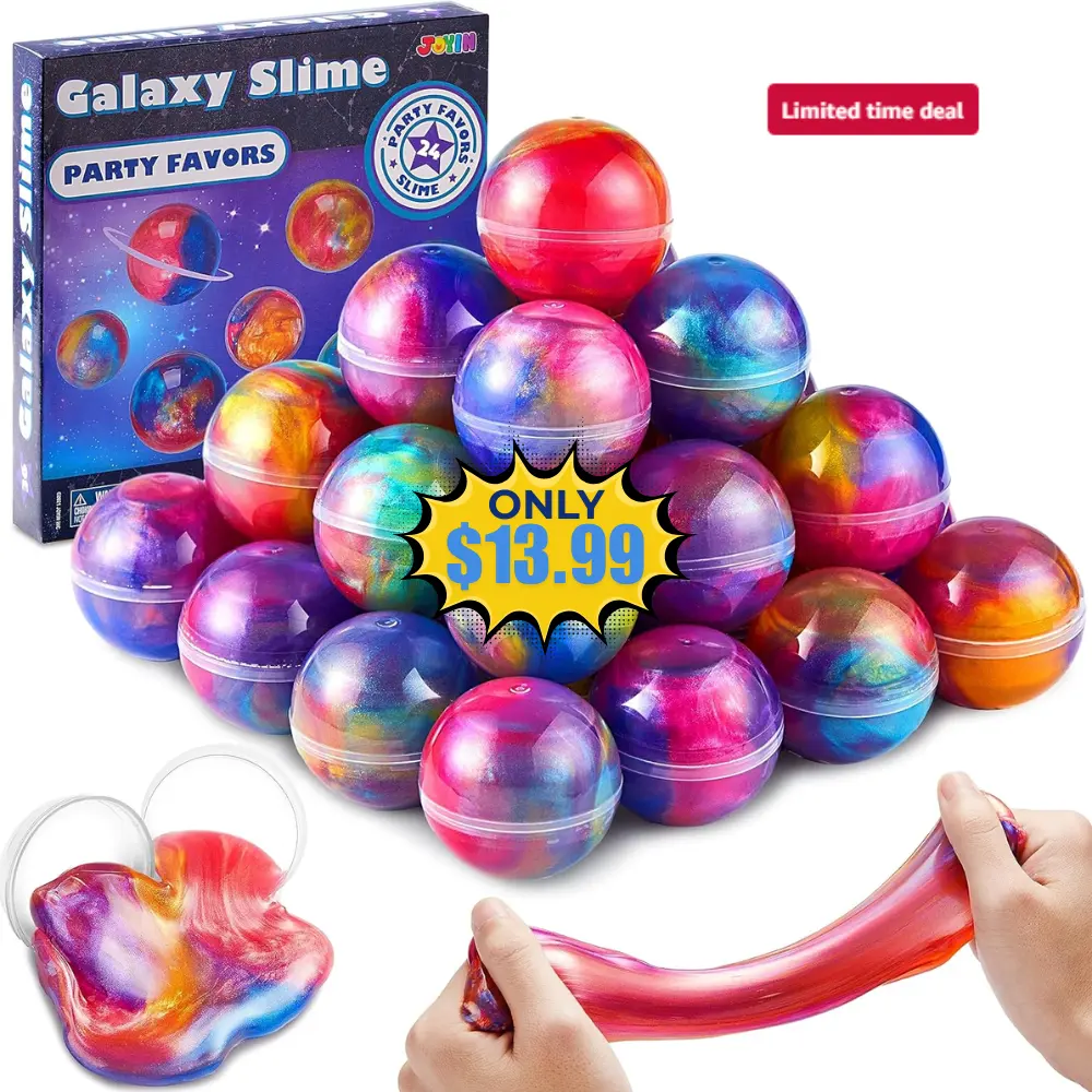 JOYIN Slime Party Favors 24 Pack Deal: Save 30%