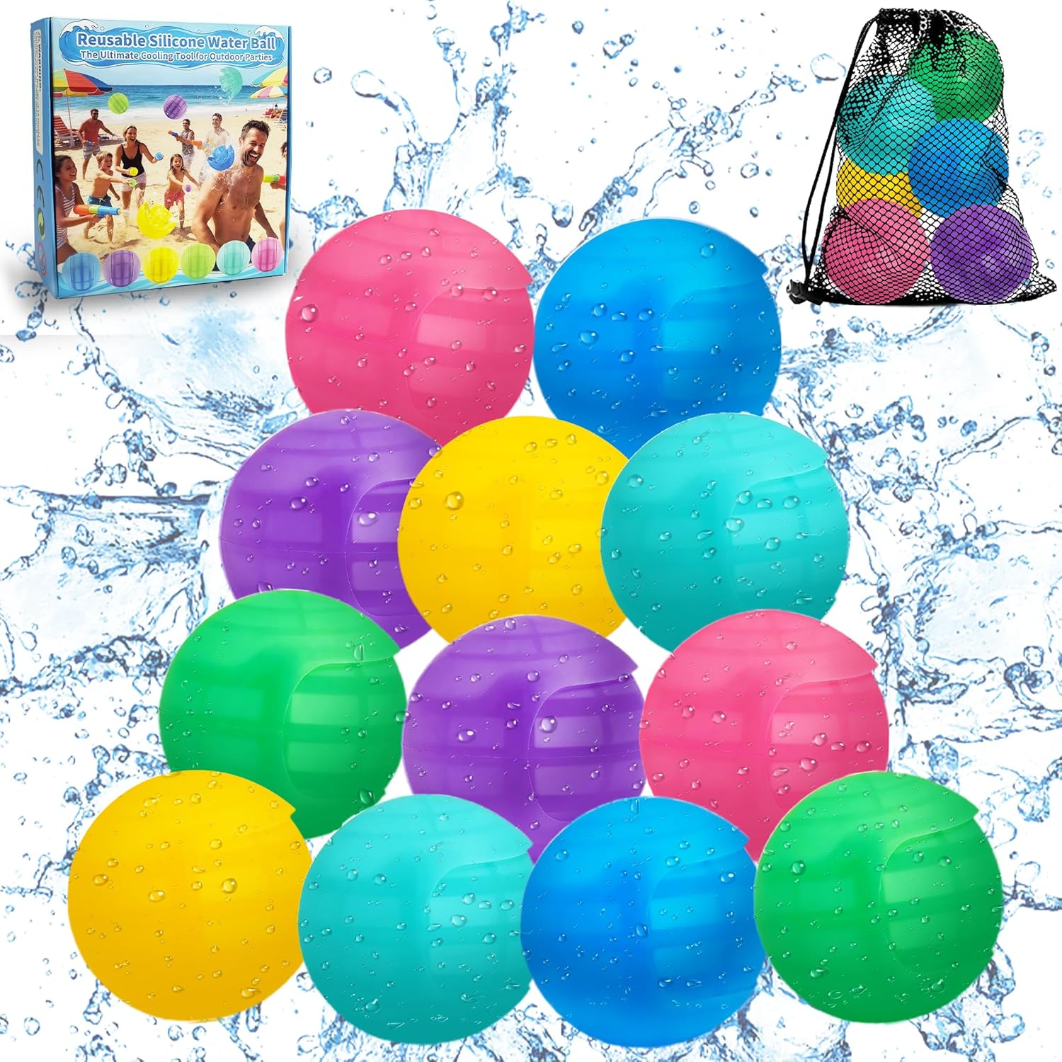 $9.99 Reusable Water Balloons Only $9.99 (Reg. $9.99) at Amazon