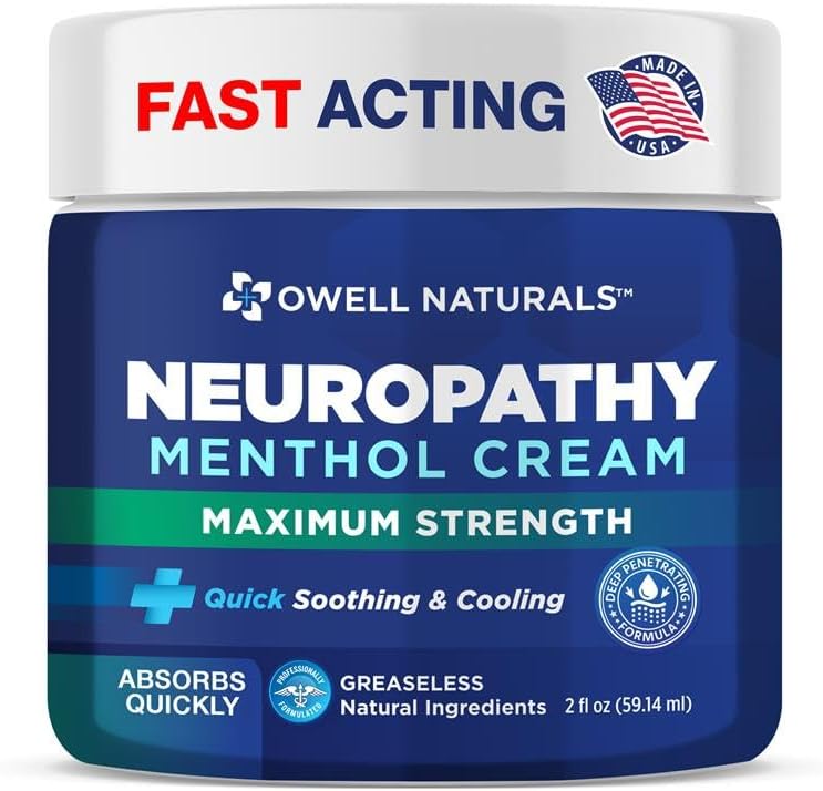 Owell Naturals Neuropathy Cream Extra Strength 2 fl oz on Amazon