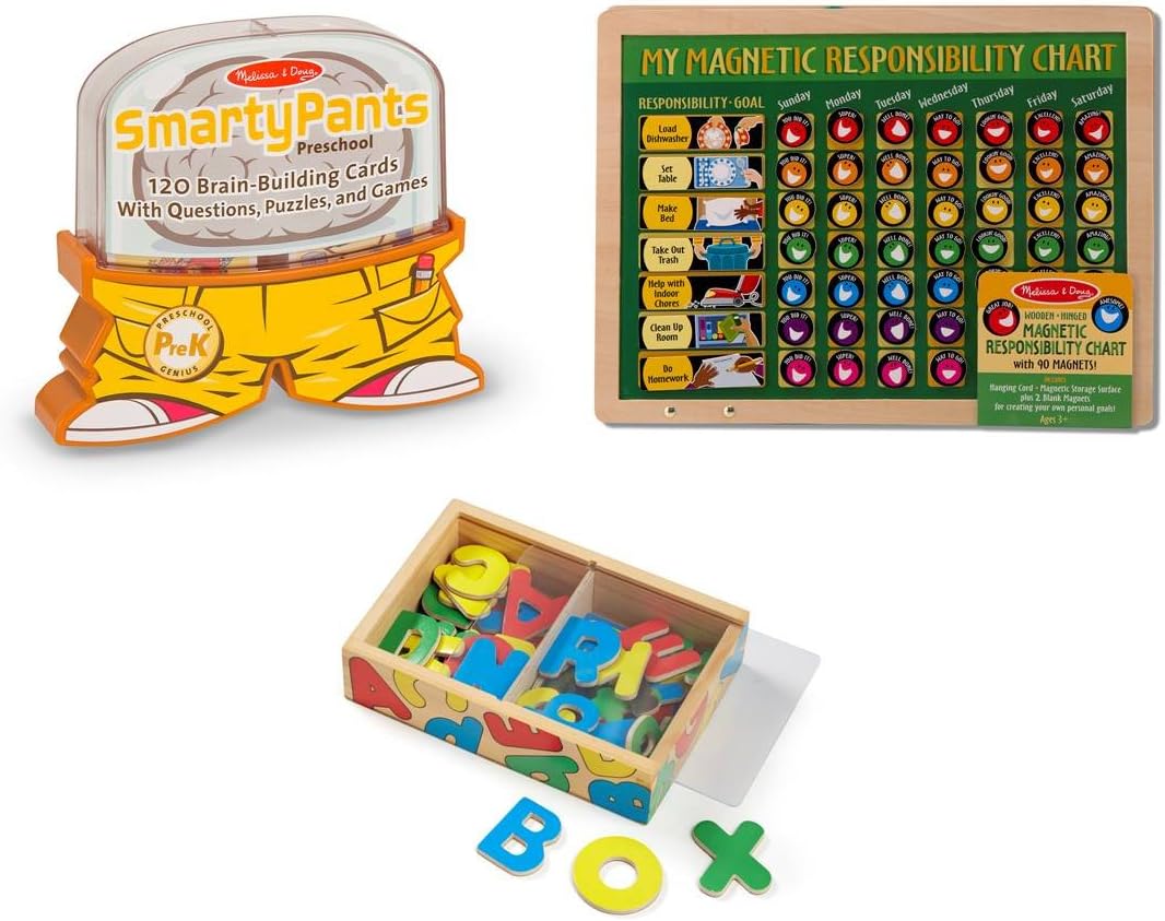 $21.99 Melissa & Doug Smarty Pants Preschool Card Set & Magn deal at Amazon