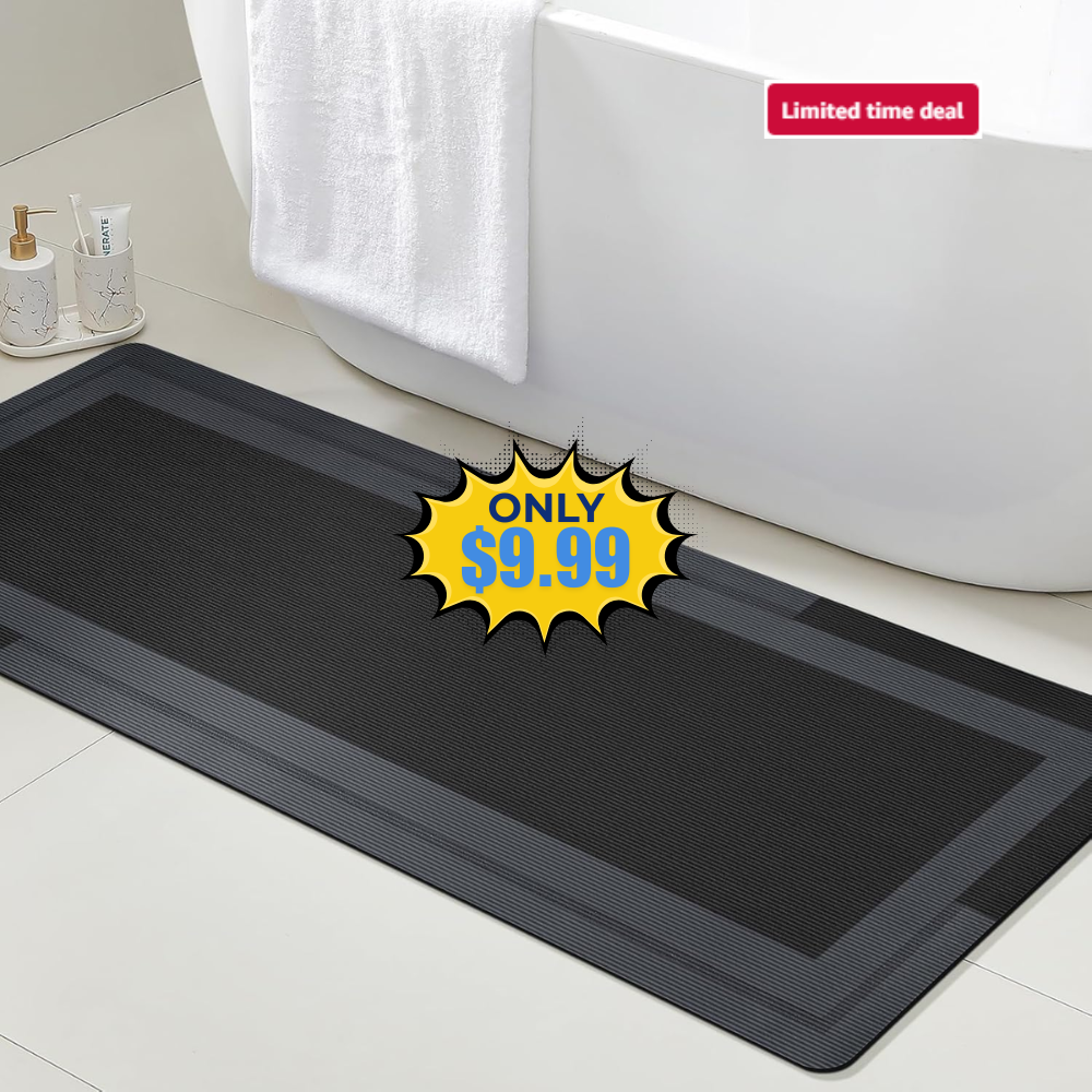 ACCUMTEK Non Slip Bath Mat Deal: Save 70%