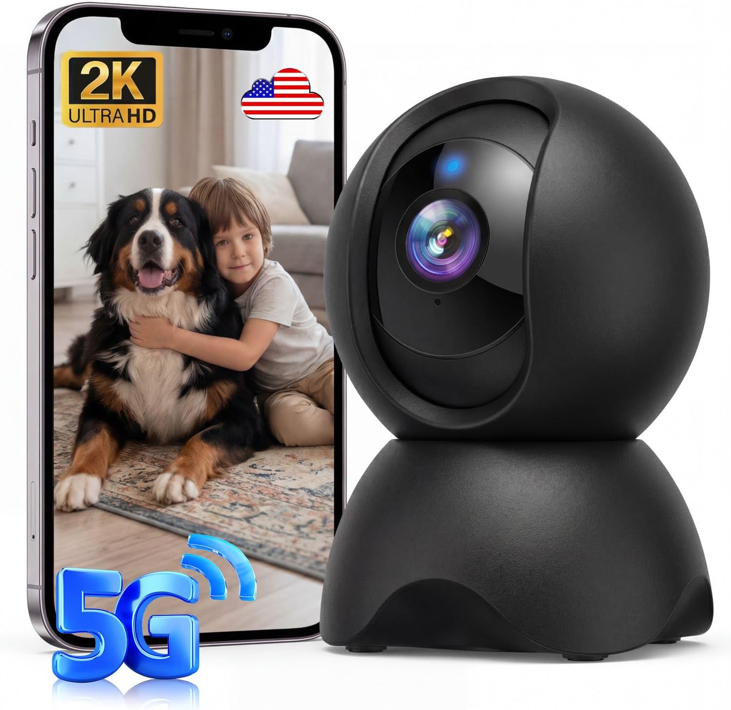 YYSY 2K 5G Indoor Security Camera on Amazon sale