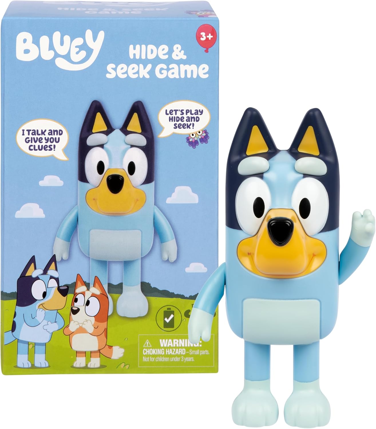 Bluey Hide & Seek Game Figure deal at Amazon