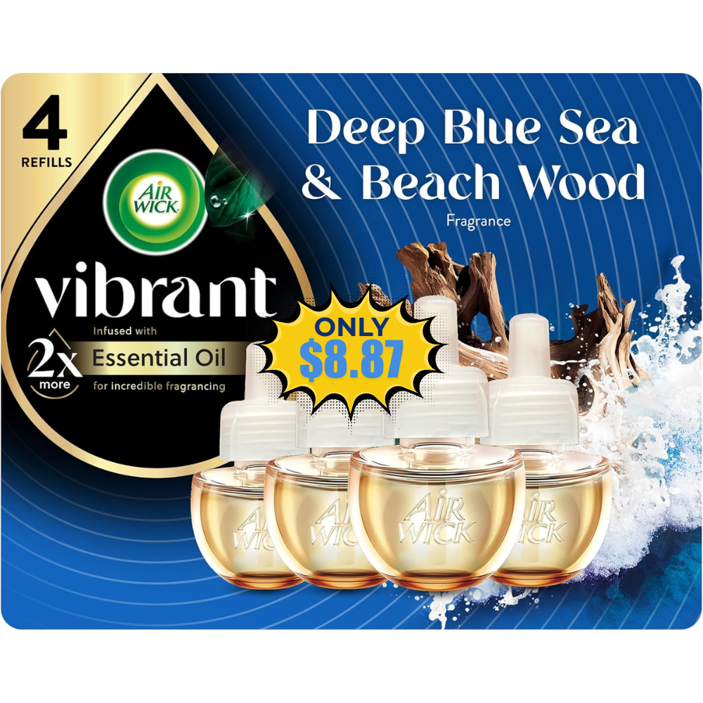 Air Wick Vibrant Scented Oils 4 ct Free at Walmart