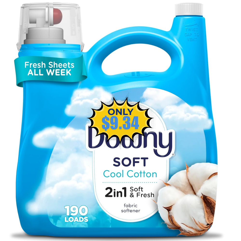 Downy Soft 2 in 1 Liquid Fabric Softener Free at Amazon