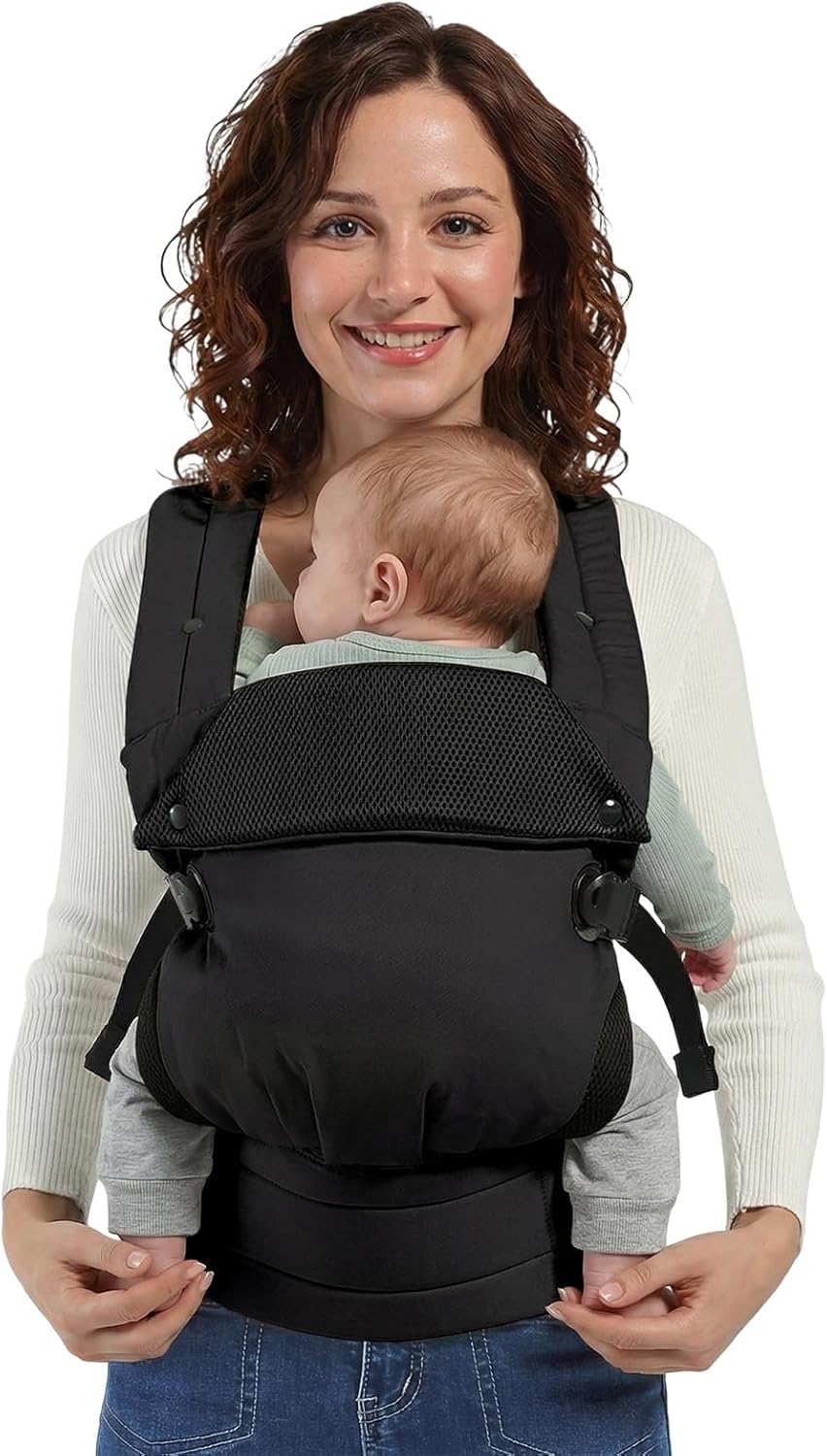 MISSWISDOM Baby Carrier Newborn to Toddler, Adjustable Toddl deal at Amazon