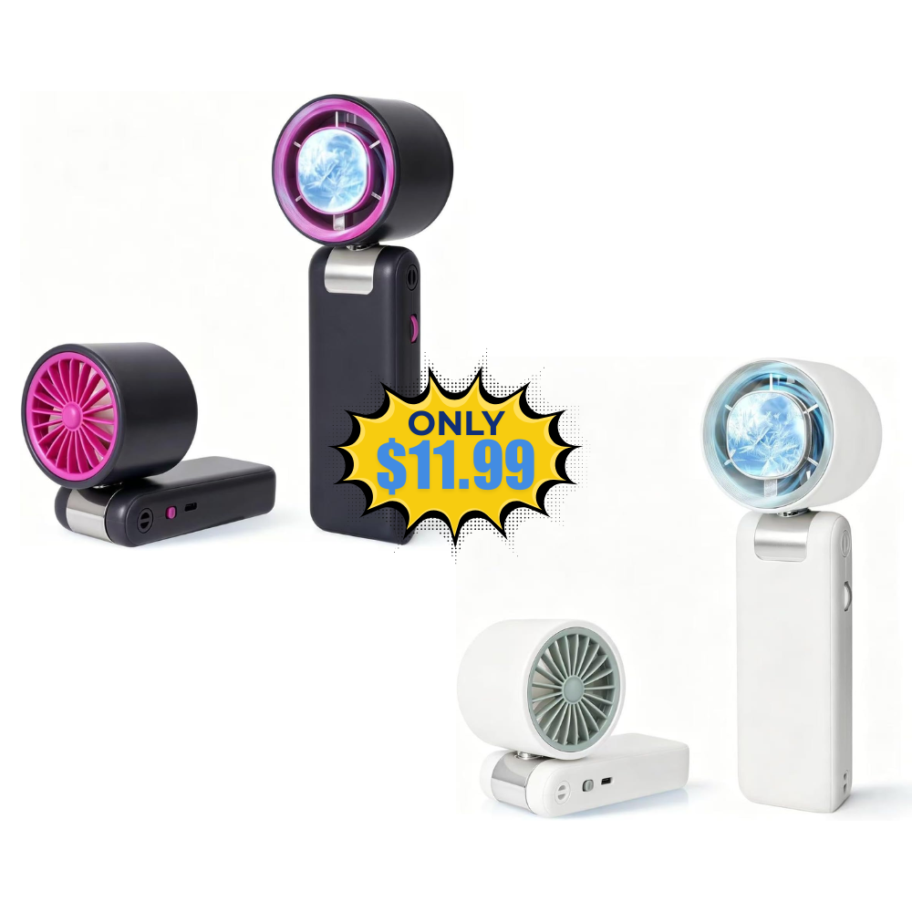 Portable Handheld Mini Fan Deal: Save with Promo Code
