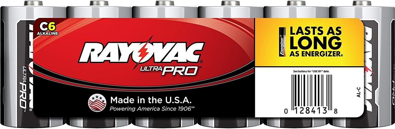 Rayovac Alkaline C Batteries Only $10.69 (Reg. $11.7) at Amazon