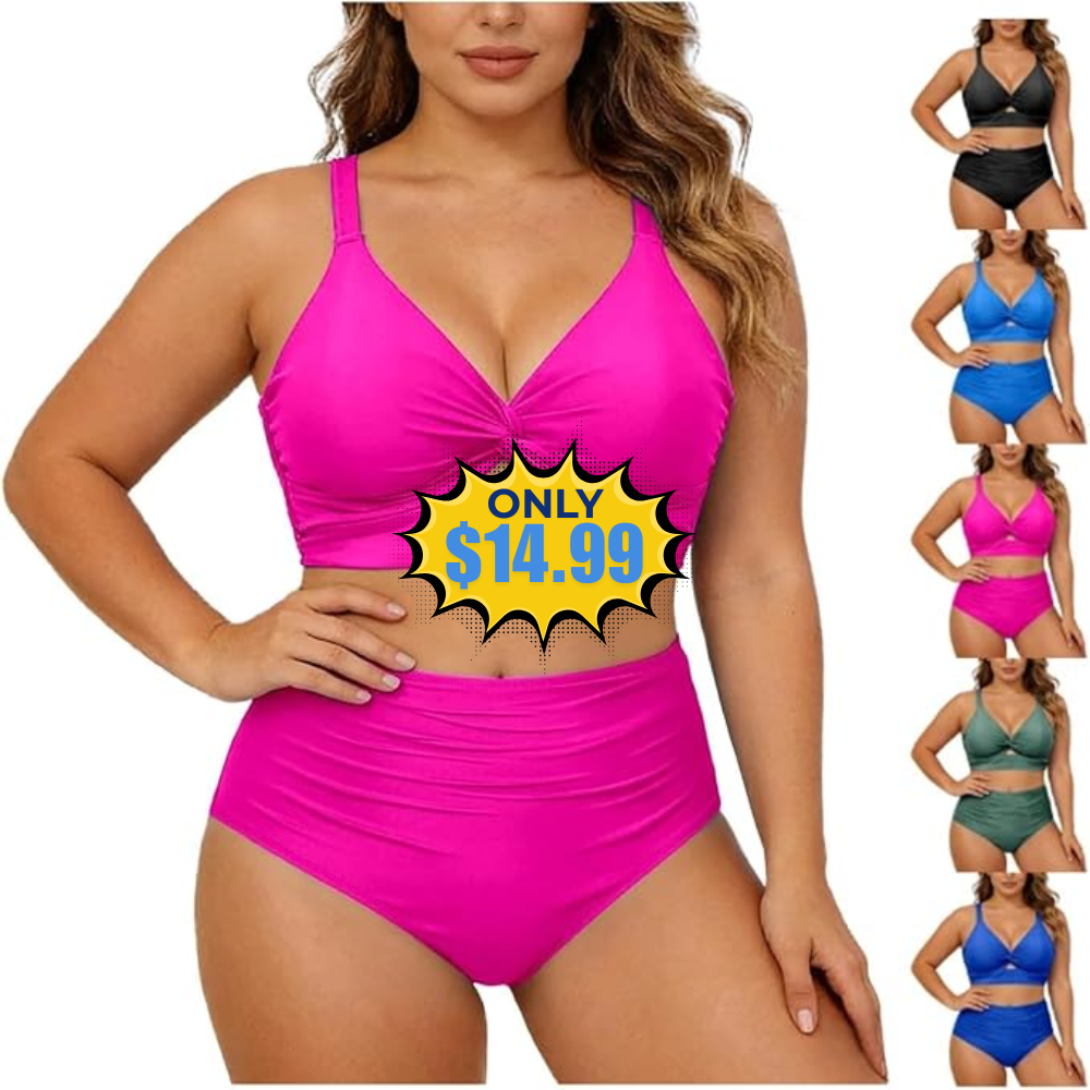 Plus Size Bikini for Women Deal: Save with Promo Code LUSM4EKB