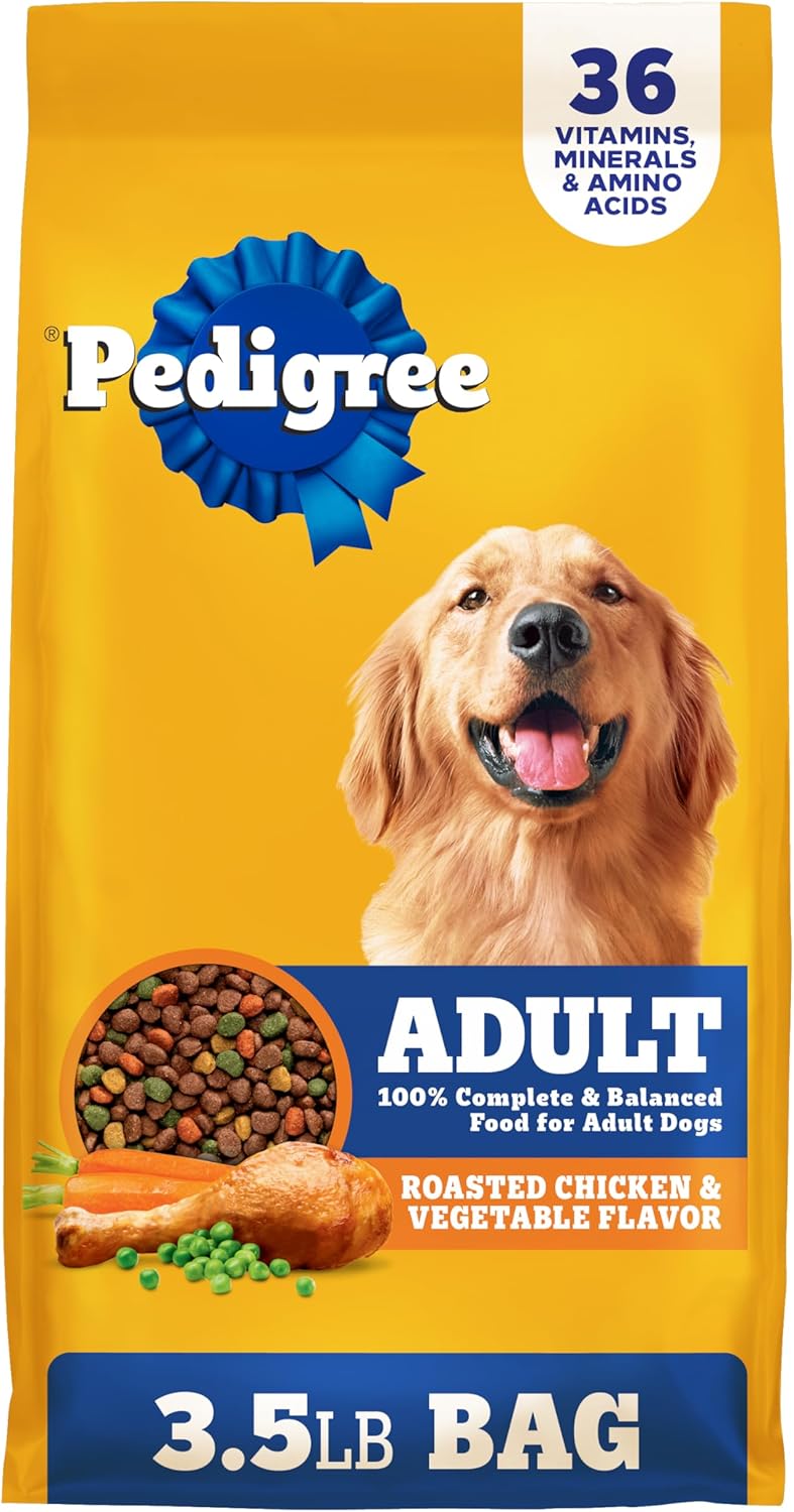 $2.99 Pedigree Adult Dry Dog Food Roasted Chicken and Vegeta deal at Amazon