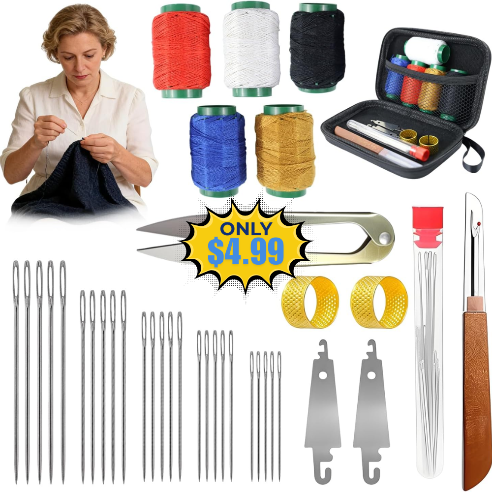38 PCS Needles and Thread Kit Promo: Save with 2WDLO6GO