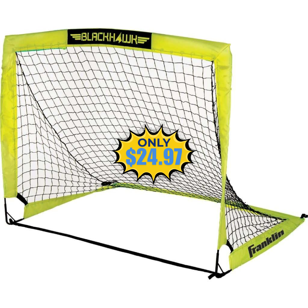 Franklin Sports Blackhawk Soccer Goal Deal: Save 29%