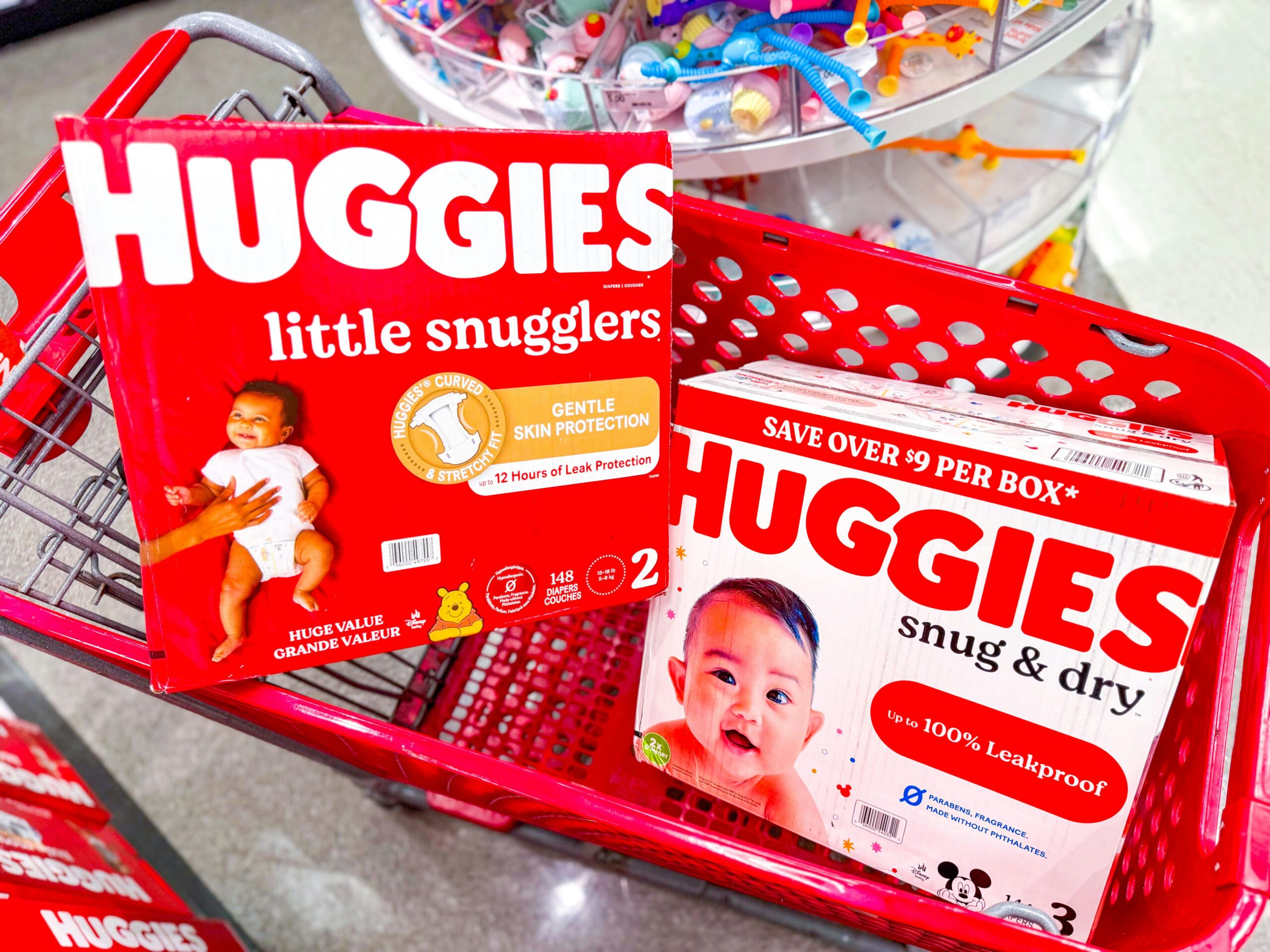 Score Huggies Baby Diaper Boxes for Only $14.6 at Target