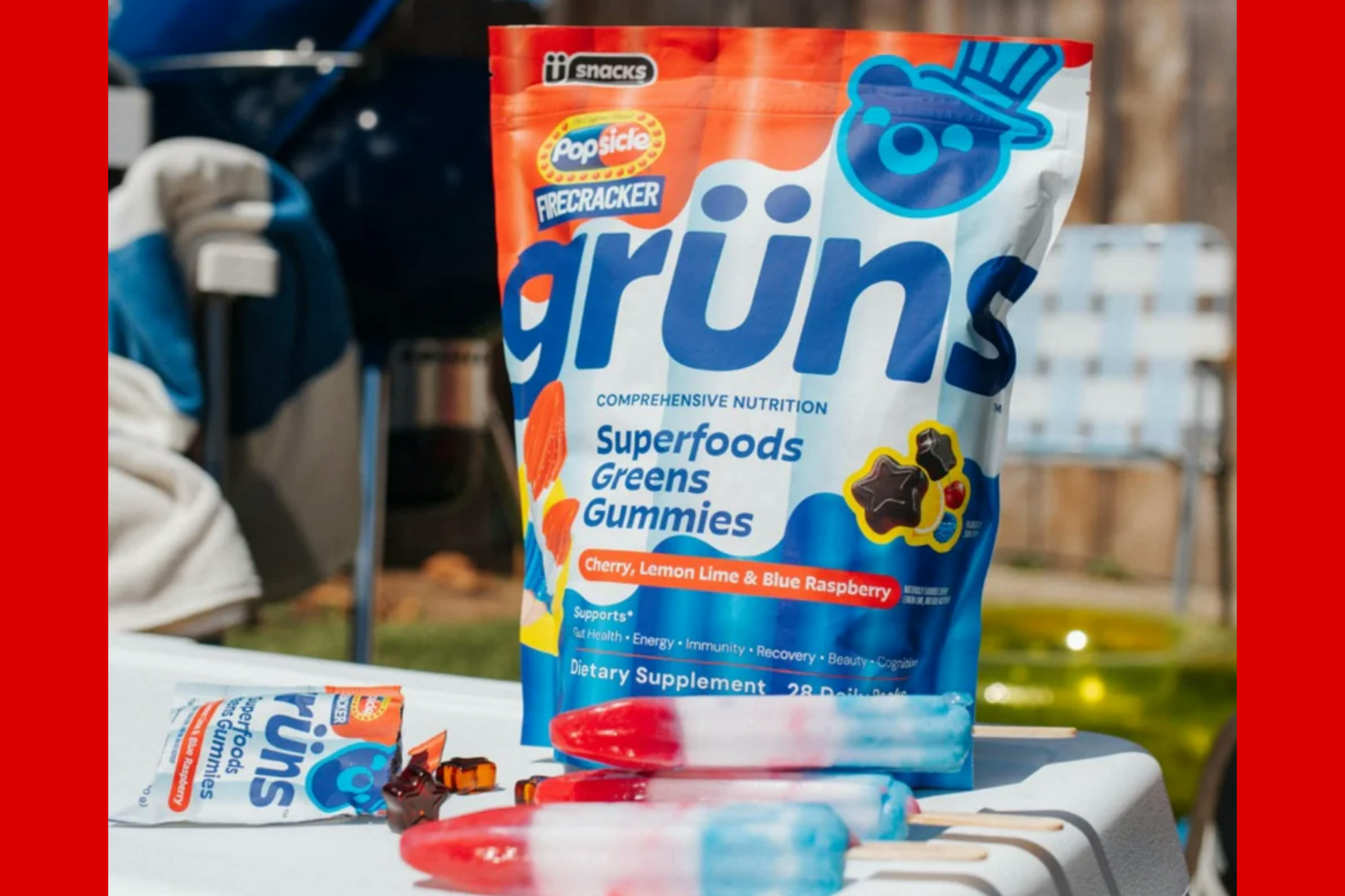Gruns Just Dropped Popsicle-Flavored Greens Only $84.98 at Gruns