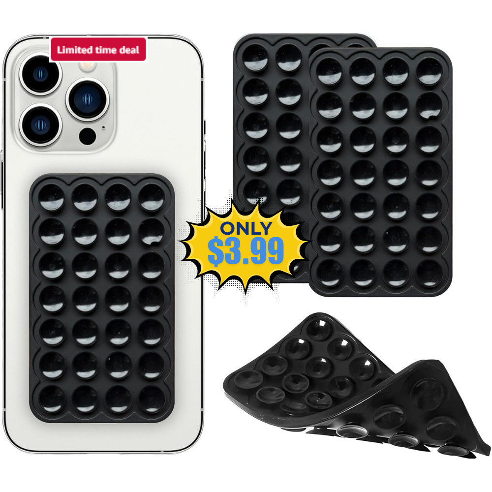 Silicone Suction Cup Phone Case Deal: Save 50%