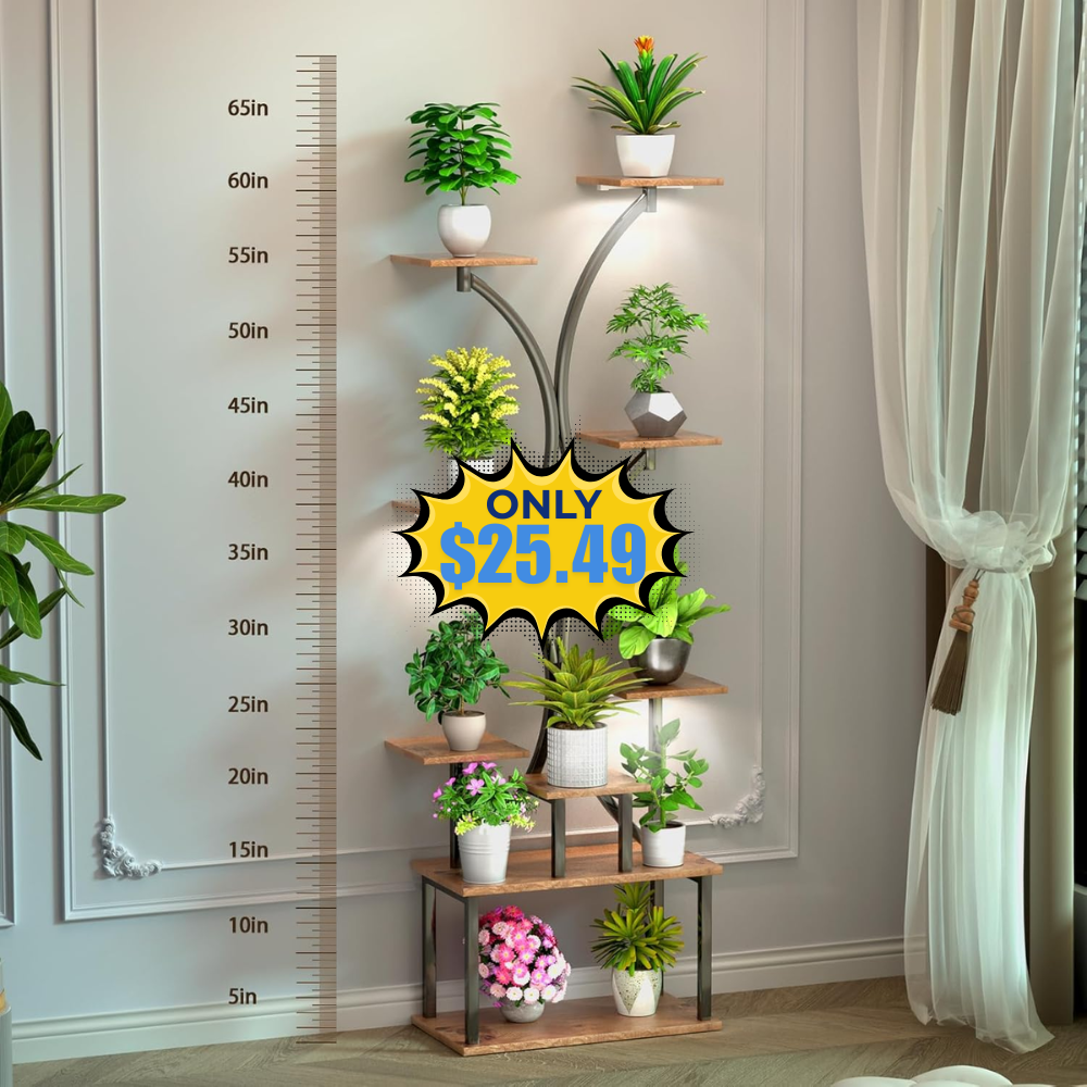 REFGY 65 inch Plant Stand Indoor Deal: Save $24.50