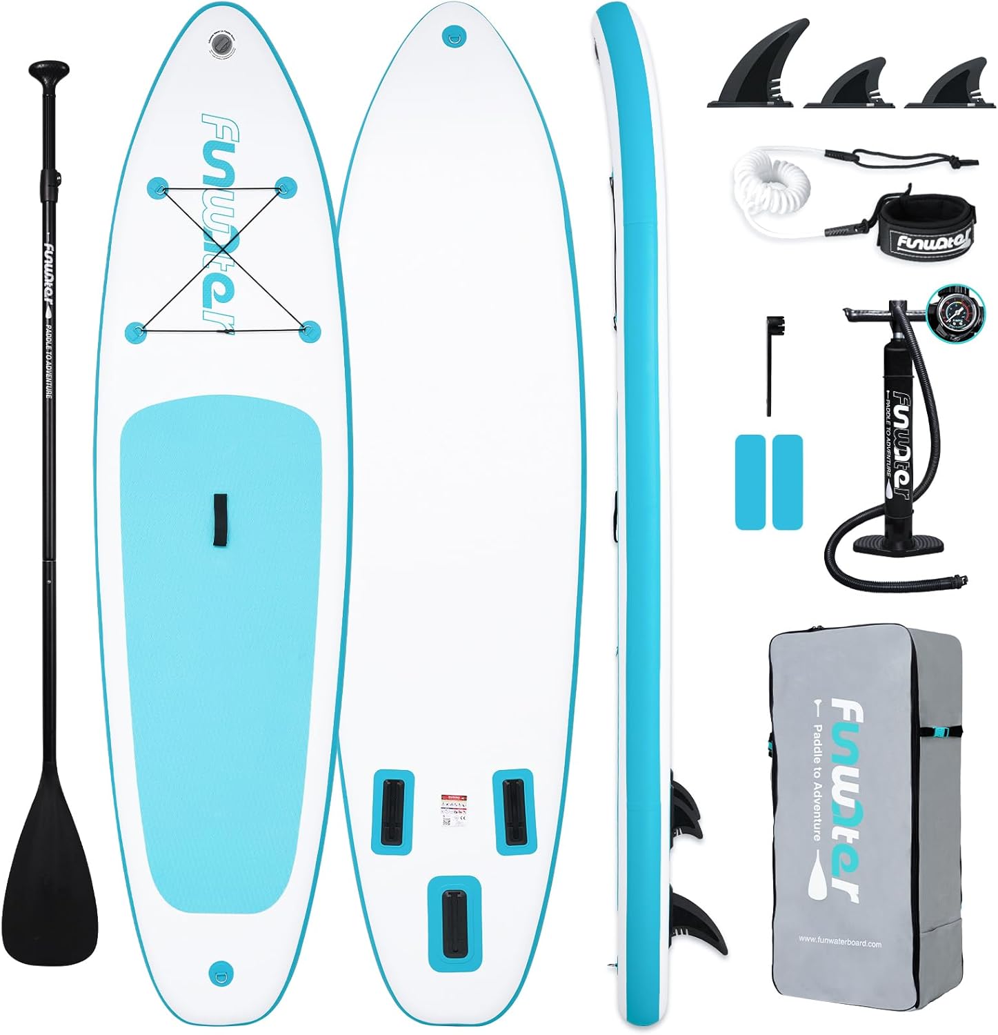 Inflatable Stand Up Paddle Board on Amazon with 32% discount badge