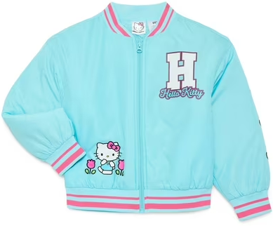 Hello Kitty Girls Bomber Jacket on sale at Walmart for $7