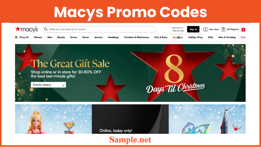 Macy’s Up to 50% Off Select Items: Save 50% at Macy’s