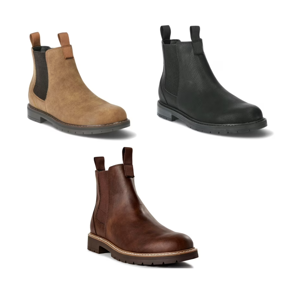Portland Boot Company Men’s Casual Chelsea Boots Deal: Save $55.01 at Walmart